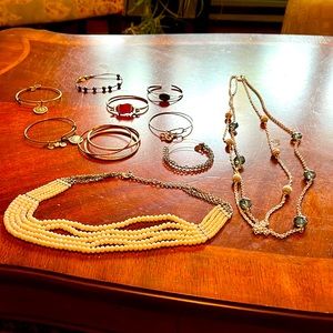 Necklaces and bracelets